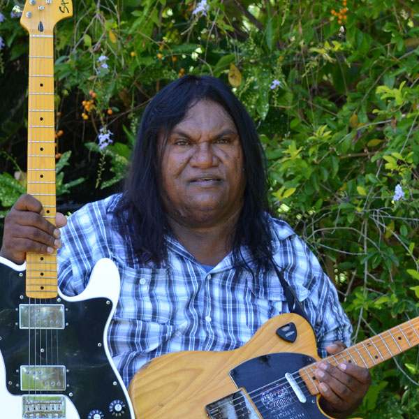 Francis Cox, indigenous country music artist from the Kimberley, Western Australia